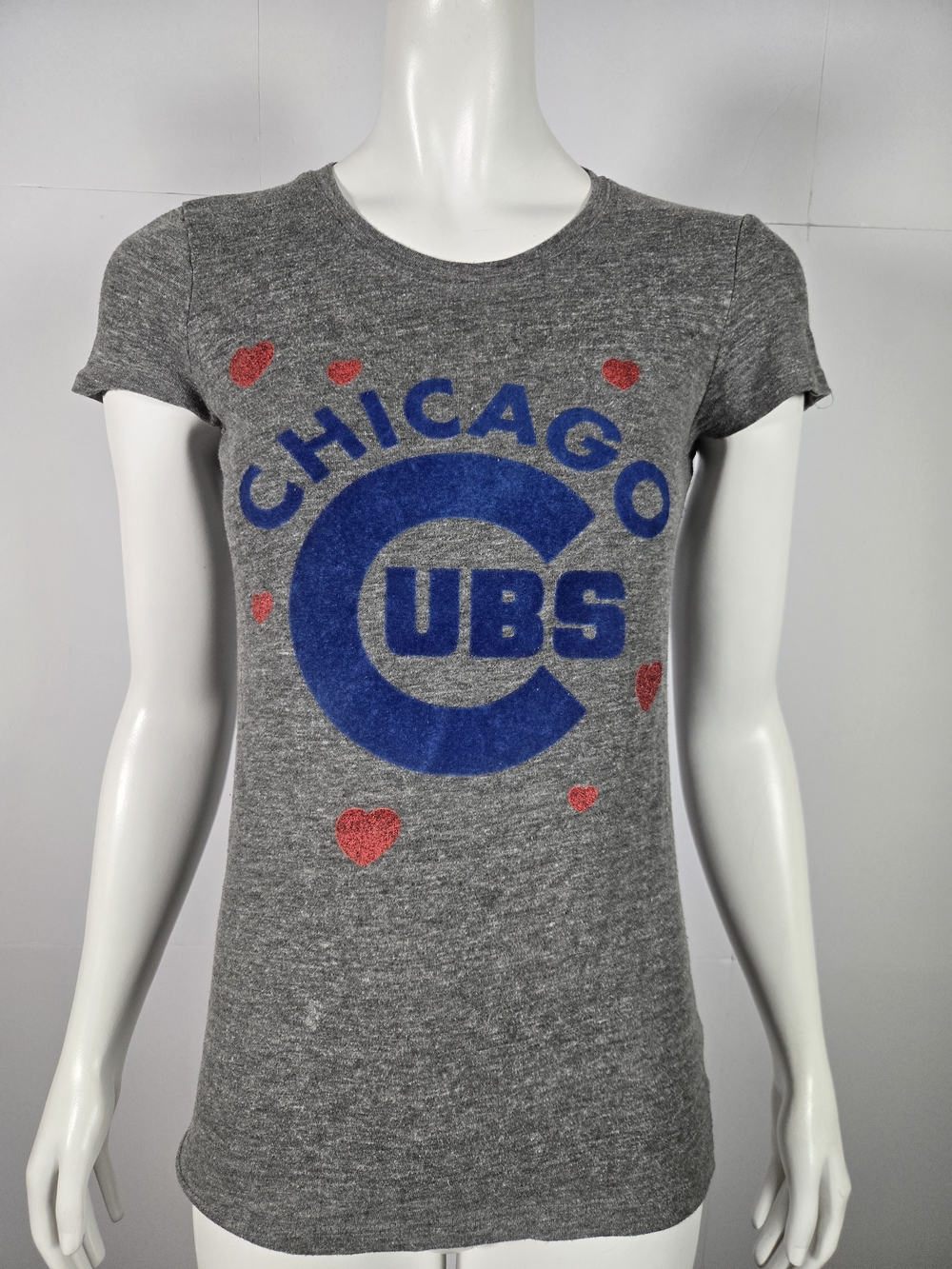 PINK By VITORIA's SECRET Women's Gray Logo Tee